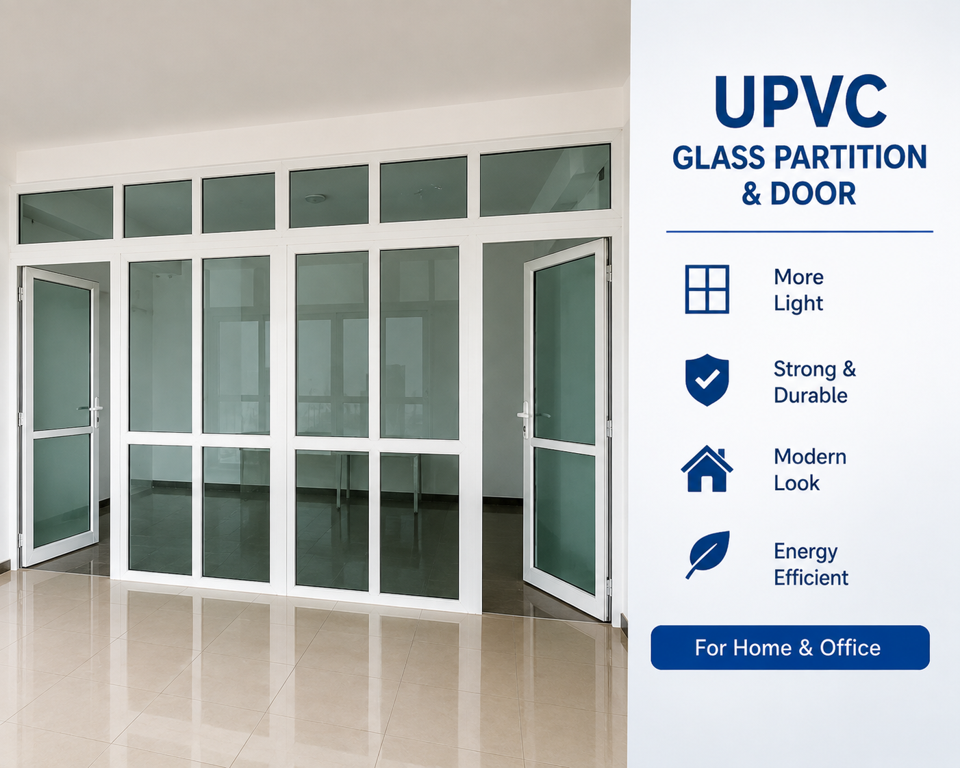 uPVC Partition and Door