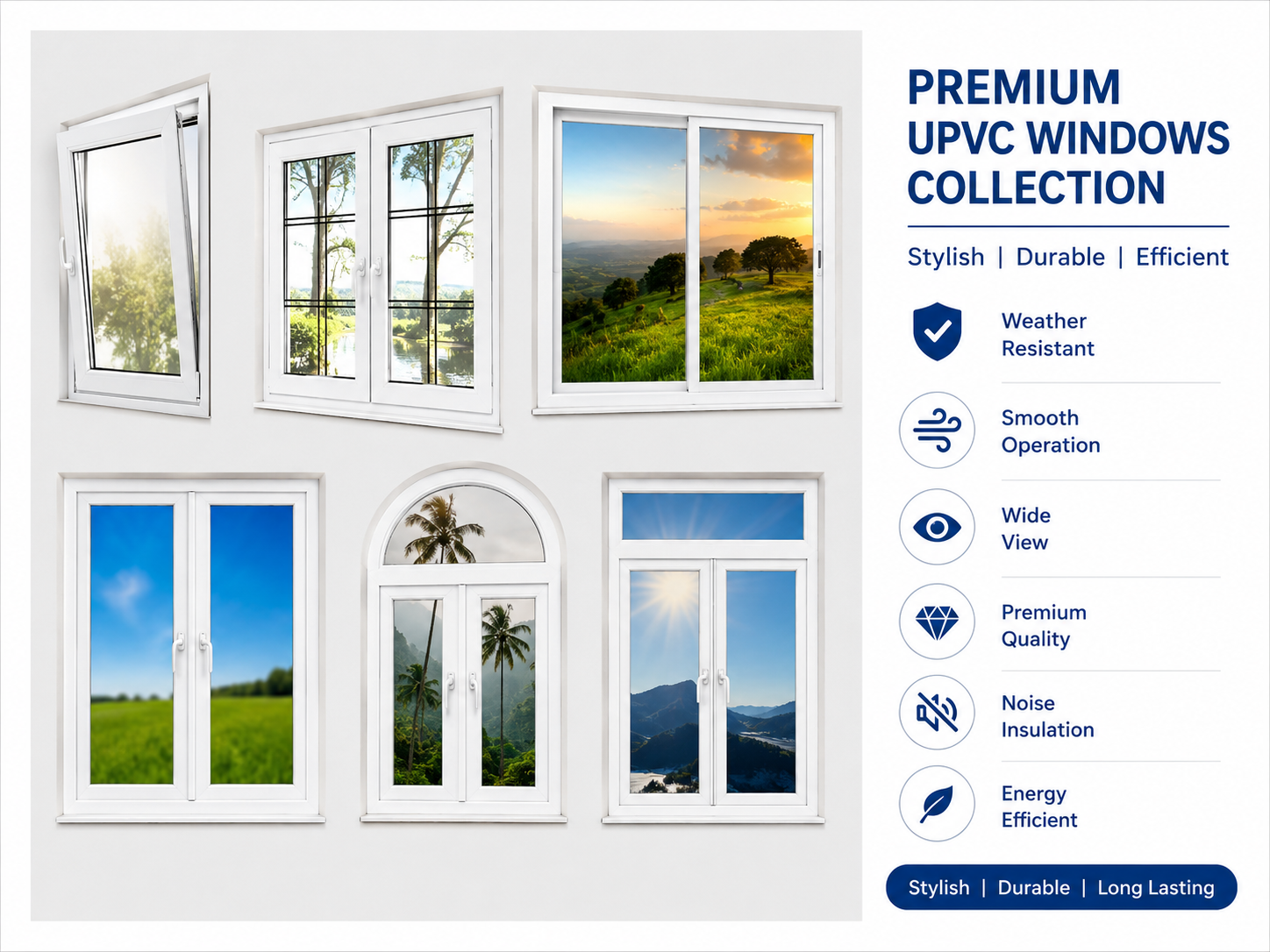 All Type uPVC Window